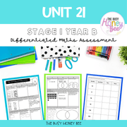 Stage 1 Year B Differentiated Maths Assessment Unit 21 - Assessment