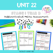 Stage 1 Year B Differentiated Maths Assessment Unit 22 - Assessment