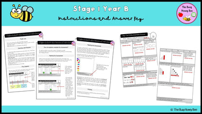 Stage 1 Year B Differentiated Maths Assessment Unit 22 - Assessment