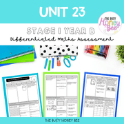 Stage 1 Year B Differentiated Maths Assessment Unit 23 - Assessment