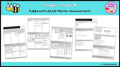 Stage 1 Year B Differentiated Maths Assessment Unit 23 - Assessment