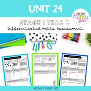 Stage 1 Year B Differentiated Maths Assessment Unit 24 - Assessment