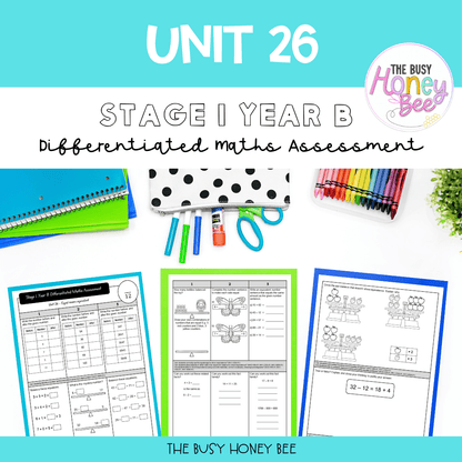 Stage 1 Year B Differentiated Maths Assessment Unit 26 - Assessment