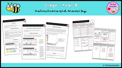 Stage 1 Year B Differentiated Maths Assessment Unit 26 - Assessment