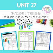Stage 1 Year B Differentiated Maths Assessment Unit 27 - Assessment