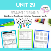 Stage 1 Year B Differentiated Maths Assessment Unit 29 - Assessment