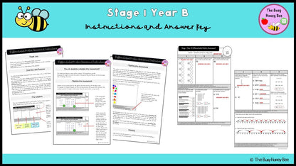 Stage 1 Year B Differentiated Maths Assessment Unit 31 - Assessment