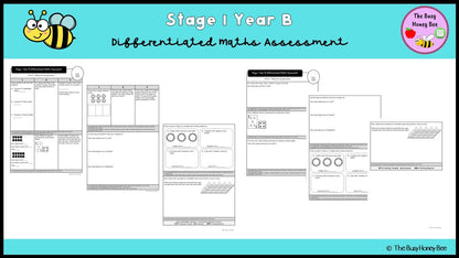 Stage 1 Year B Differentiated Maths Assessment Unit 33 - Assessment