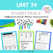 Stage 1 Year B Differentiated Maths Assessment Unit 34 - Assessment