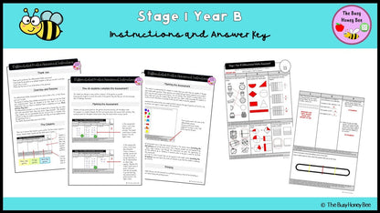 Stage 1 Year B Differentiated Maths Assessment Unit 35 - Assessment