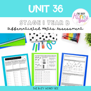 Stage 1 Year B Differentiated Maths Assessment Unit 36 - Microsoft Word Document