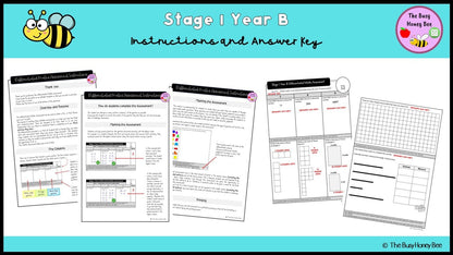 Stage 1 Year B Differentiated Maths Assessment Unit 37 - Microsoft Word Document