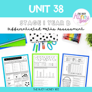 Stage 1 Year B Differentiated Maths Assessment Unit 38 - Microsoft Word Document