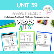 Stage 1 Year B Differentiated Maths Assessment Unit 39 - Microsoft Word Document