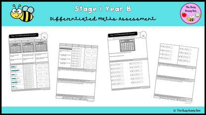 Stage 1 Year B Differentiated Maths Assessment Unit 40 - Microsoft Word Document