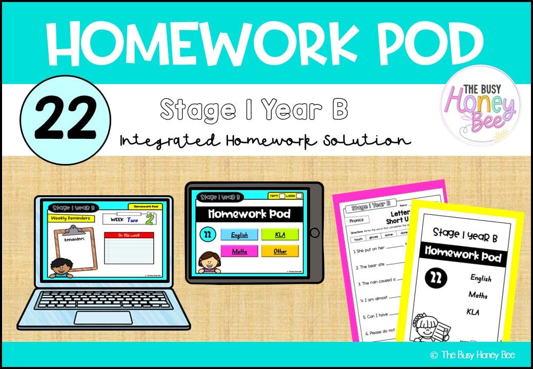 Stage 1 Year B Homework/Learning Pod 22 - PowerPoint