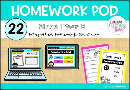 Stage 1 Year B Homework/Learning Pod 22 - PowerPoint