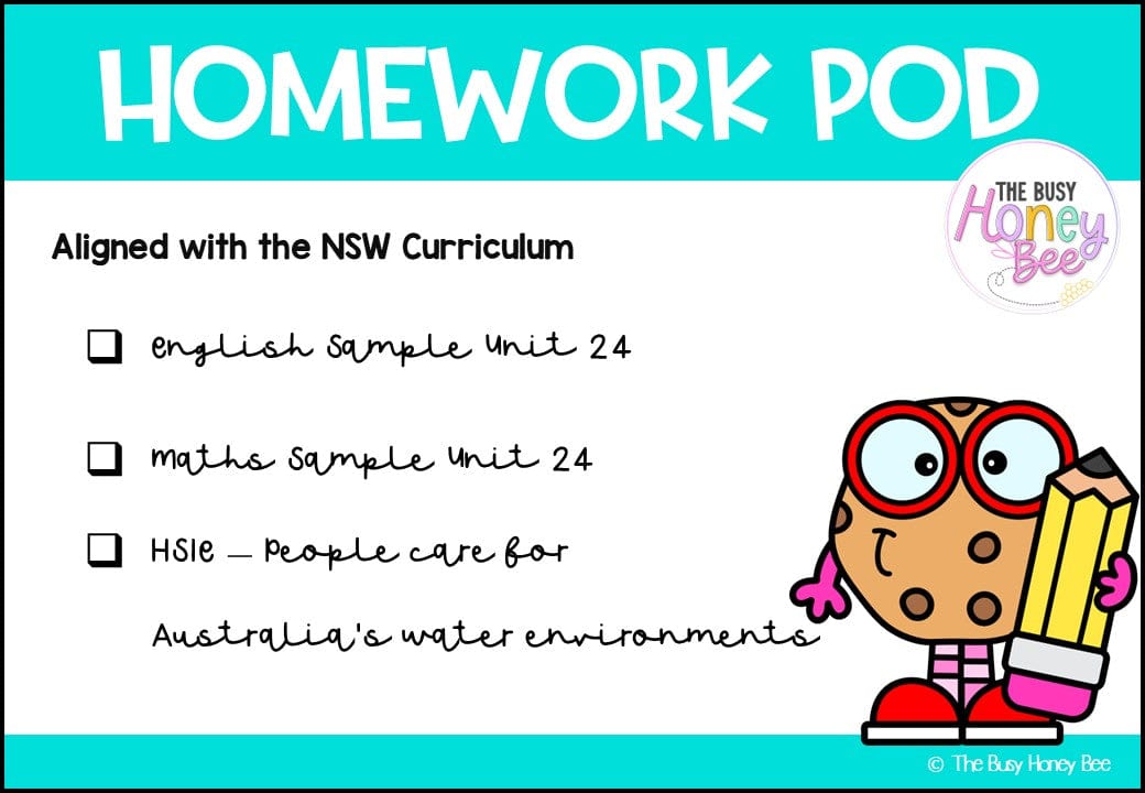 Stage 1 Year B Homework/Learning Pod 24 - PowerPoint