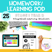Stage 1 Year B Homework/Learning Pod 25 - Homework | Casual Teaching