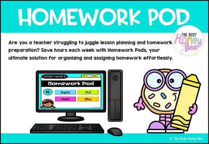 Stage 1 Year B Homework/Learning Pod 26 - PowerPoint