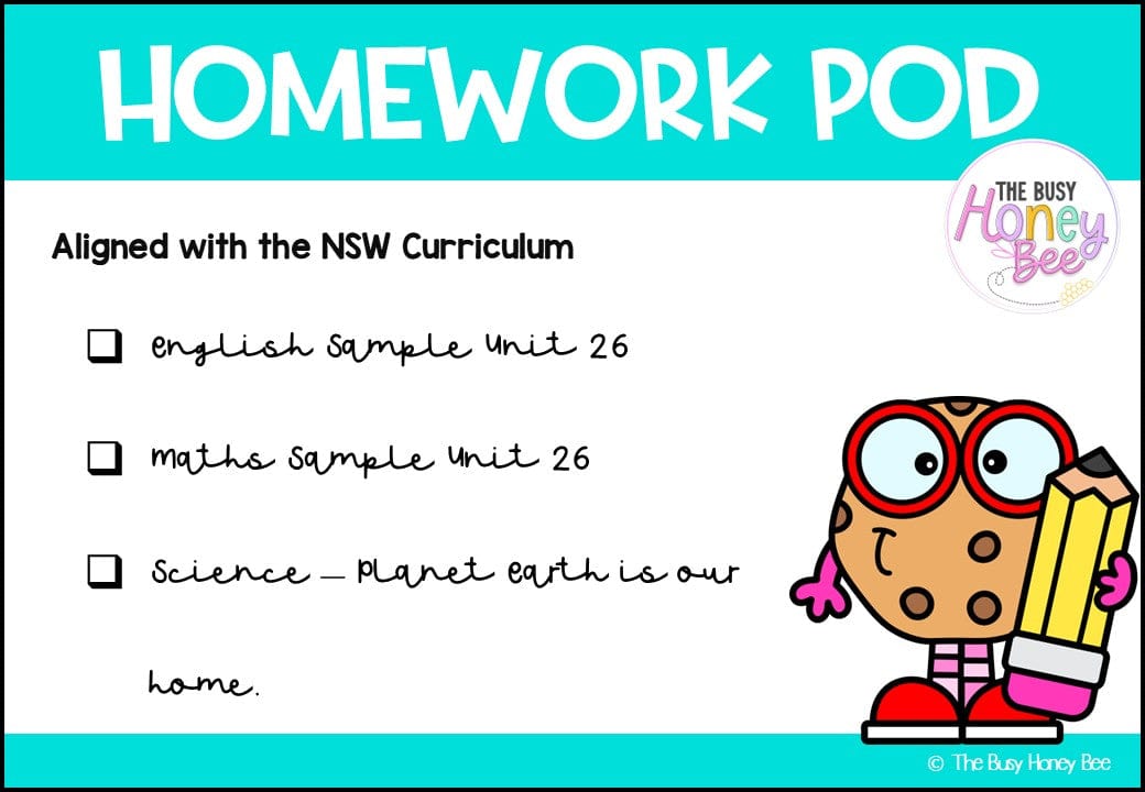 Stage 1 Year B Homework/Learning Pod 26 - PowerPoint