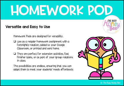 Stage 1 Year B Homework/Learning Pod 29 - PowerPoint