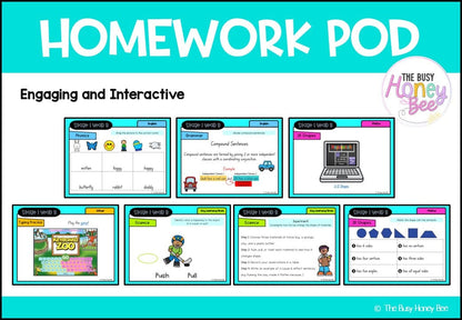 Stage 1 Year B Homework/Learning Pods Ultimate Mega Bundle - Homework | Casual Teaching