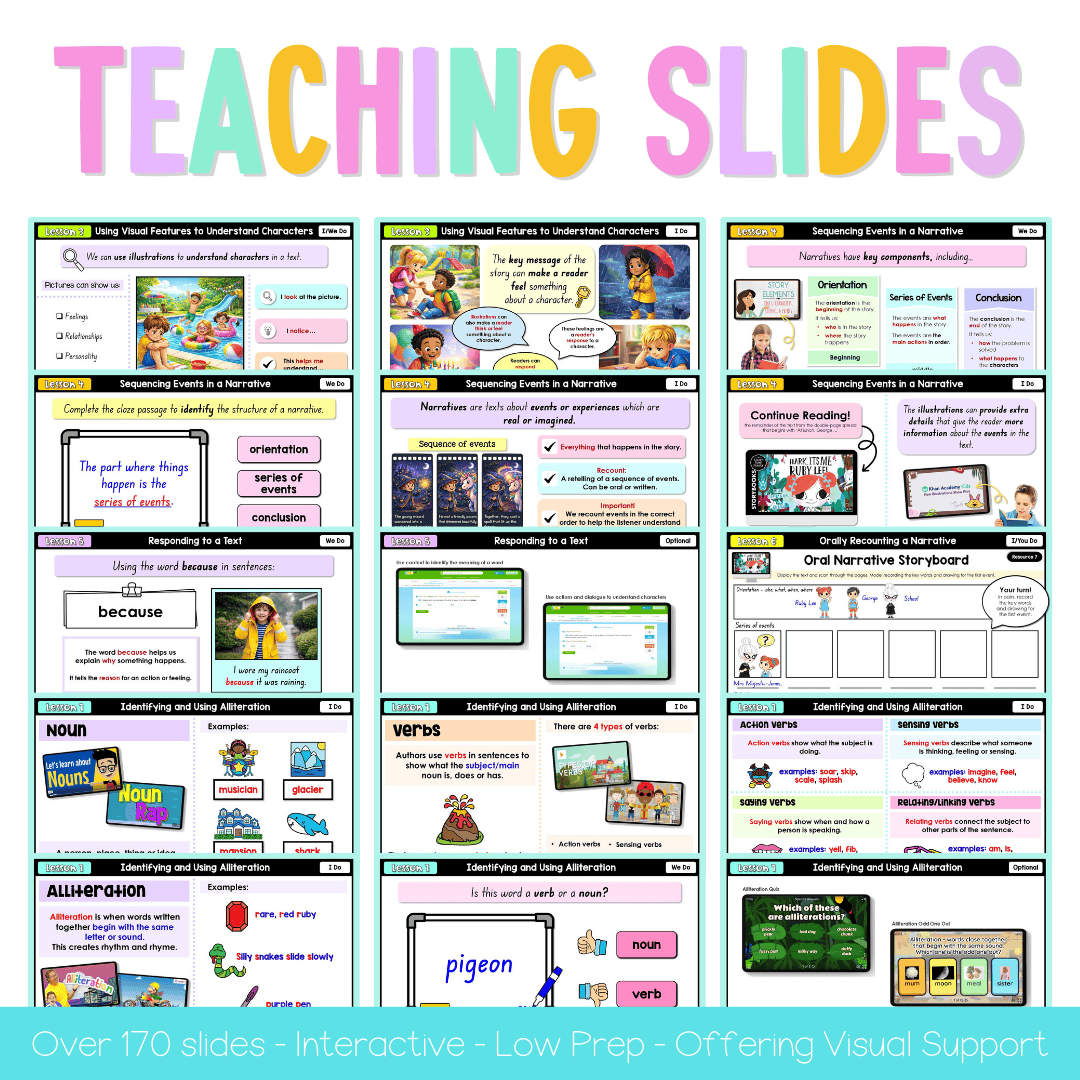Stage 1 Year B NSW English Teaching Slides UNIT 22 Hark, it's me, Ruby Lee! 2026 -