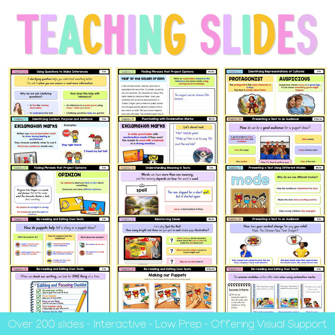 Stage 1 Year B NSW English Term 1 Teaching Slides Mega Bundle 2026 - Teaching Slides