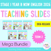 Stage 1 Year B NSW English Term 2 Teaching Slides Mega Bundle 2026 - Teaching Slides