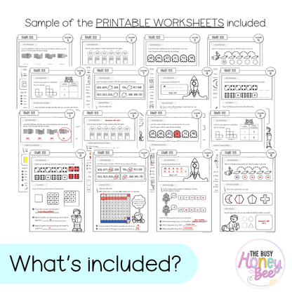 Stage 1 Year B NSW Maths Worksheets Unit 22 - Workbook | Worksheets