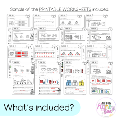 Stage 1 Year B NSW Maths Worksheets Unit 23 - Workbook | Worksheets