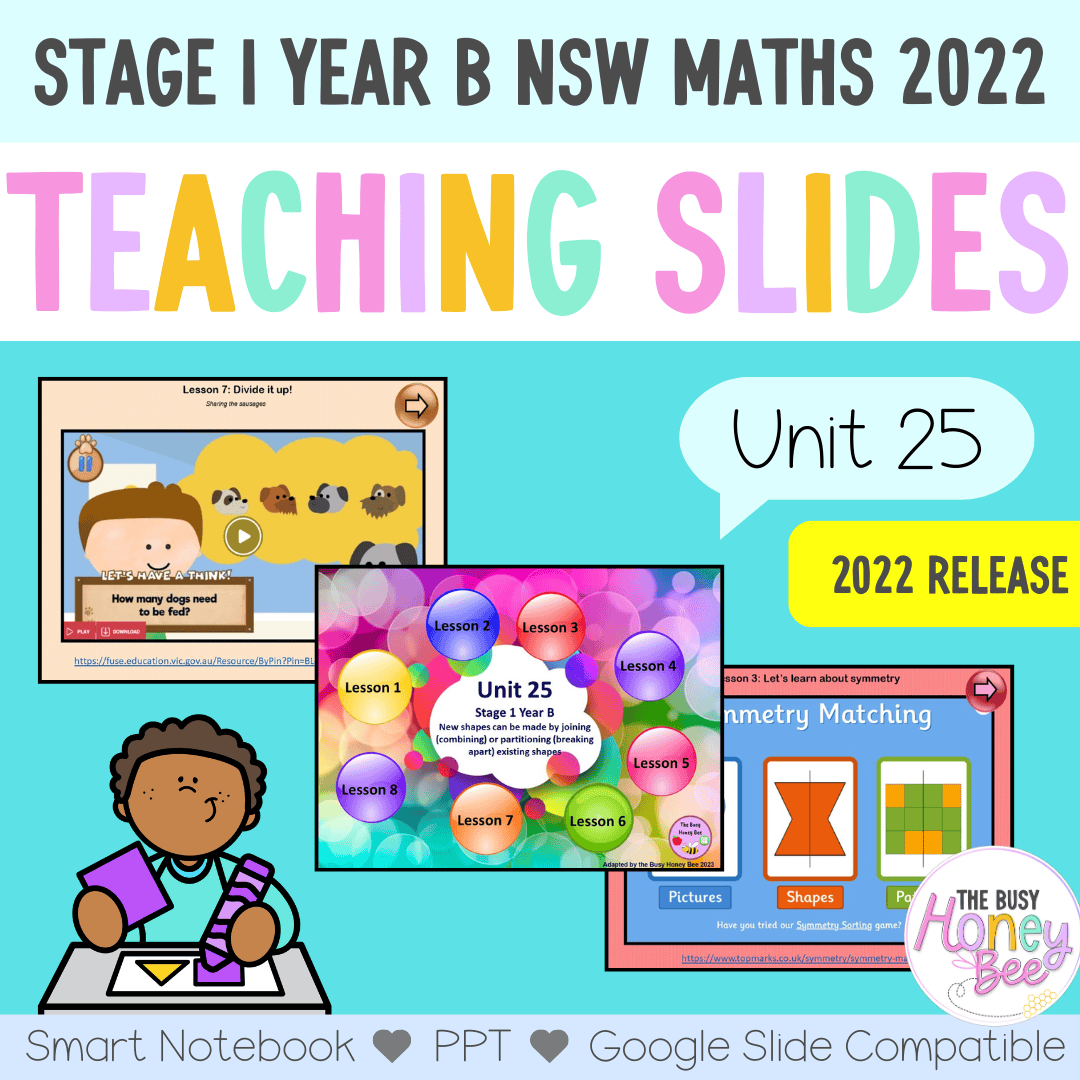 Stage 1 Year B Term 1 Maths Teaching Slides Mega Bundle 2022 - Teaching Slides