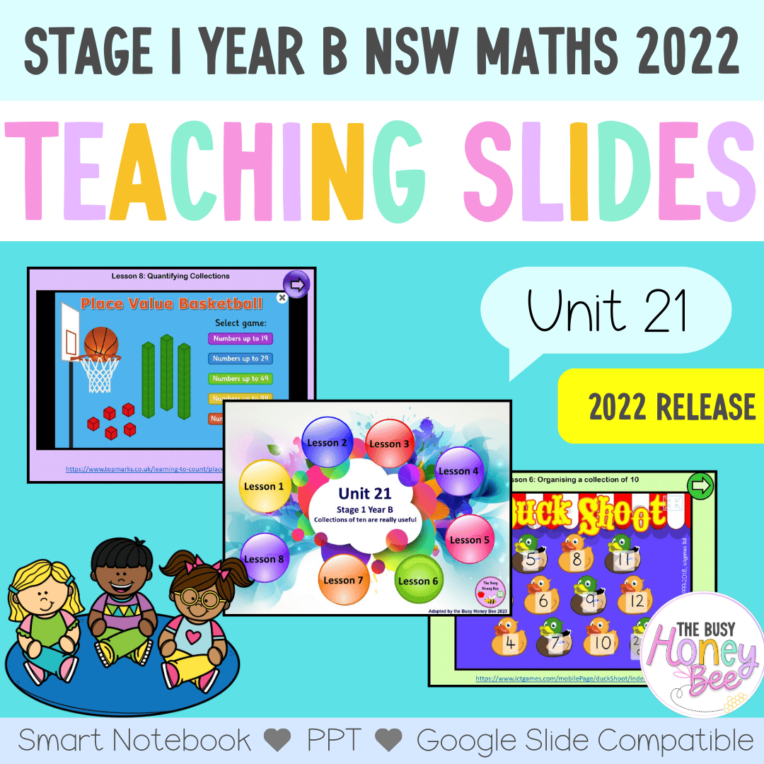 Stage 1 Year B Term 1 Maths Teaching Slides Mega Bundle 2022 - Teaching Slides