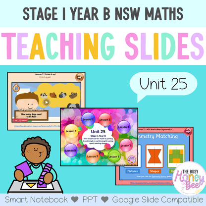 Stage 1 Year B Term 1 Maths Teaching Slides Mega Bundle - Teaching Slides