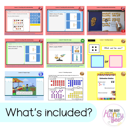 Stage 1 Year B Term 1 Maths Teaching Slides Mega Bundle - Teaching Slides