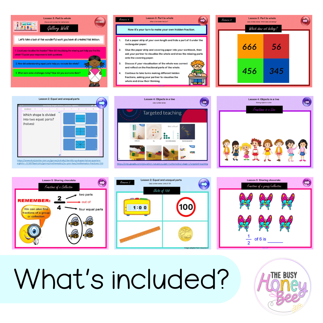 Stage 1 Year B Term 3 Maths Teaching Slides Mega Bundle 2022 - Teaching Slides