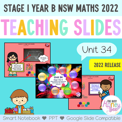 Stage 1 Year B Term 3 Maths Teaching Slides Mega Bundle 2022 - Teaching Slides