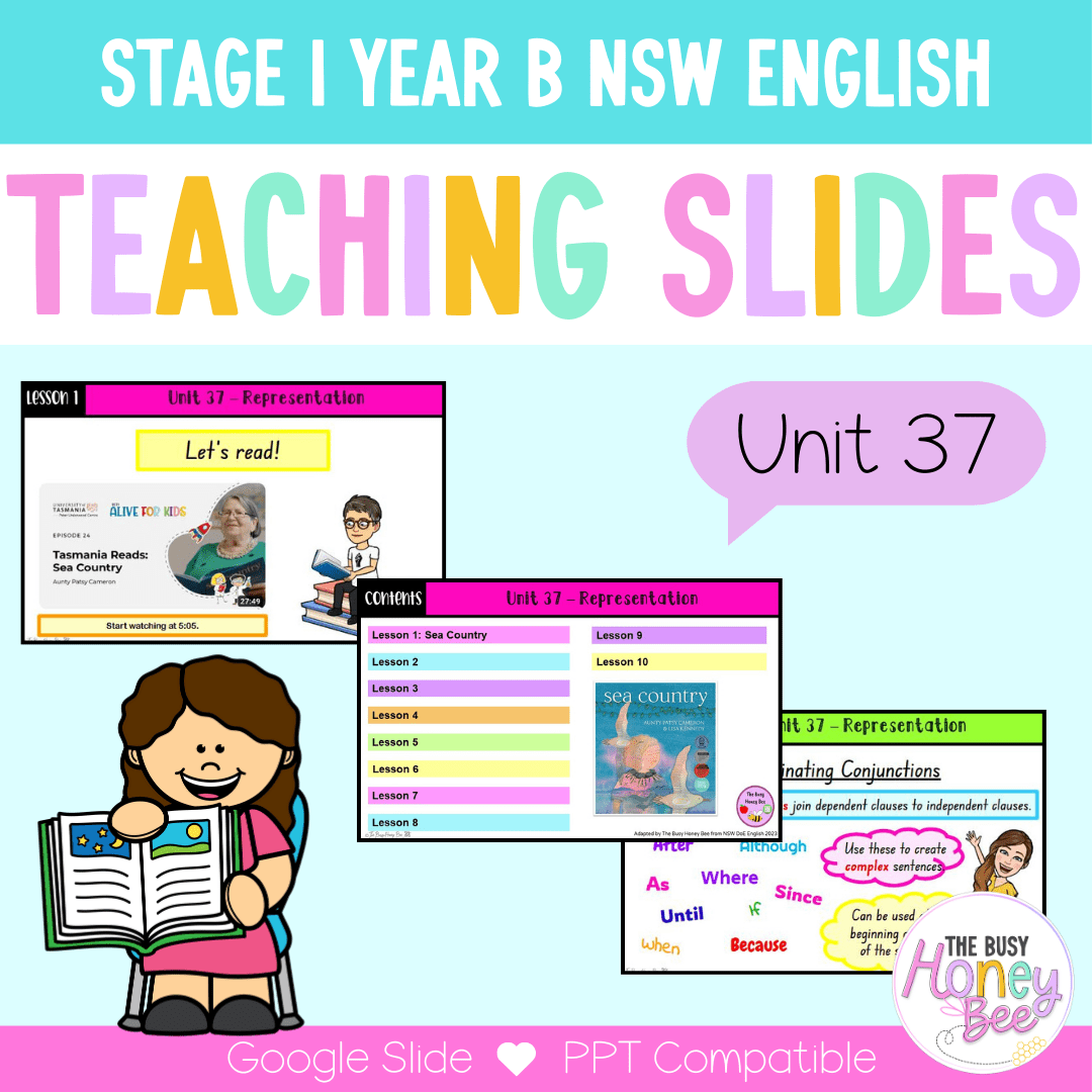 Stage 1 Year B Term 4 English Teaching Slides Mega Bundle - Teaching Slides