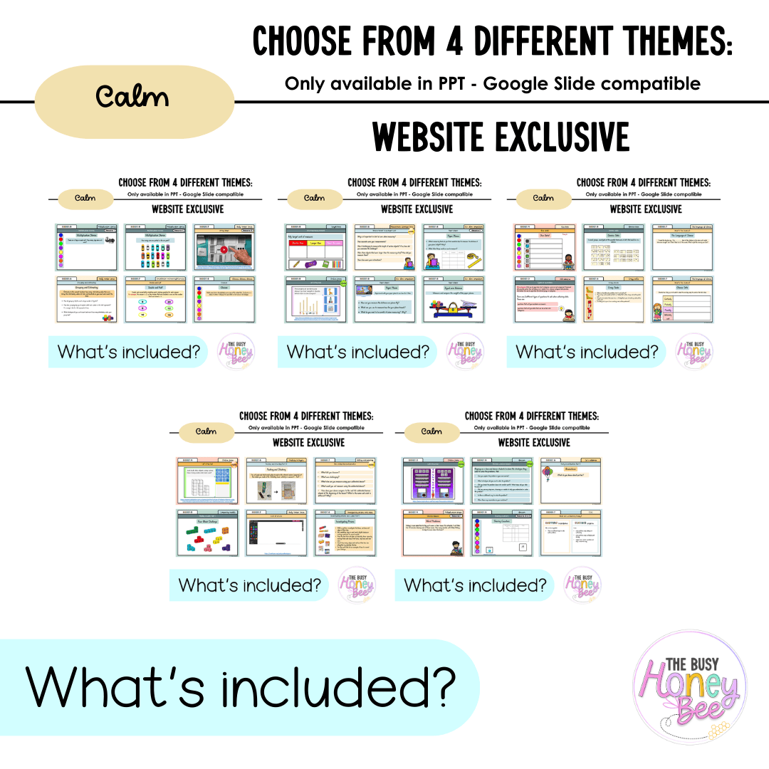 Stage 1 Year B Term 4 Maths Teaching Slides Mega Bundle 2022 - Teaching Slides