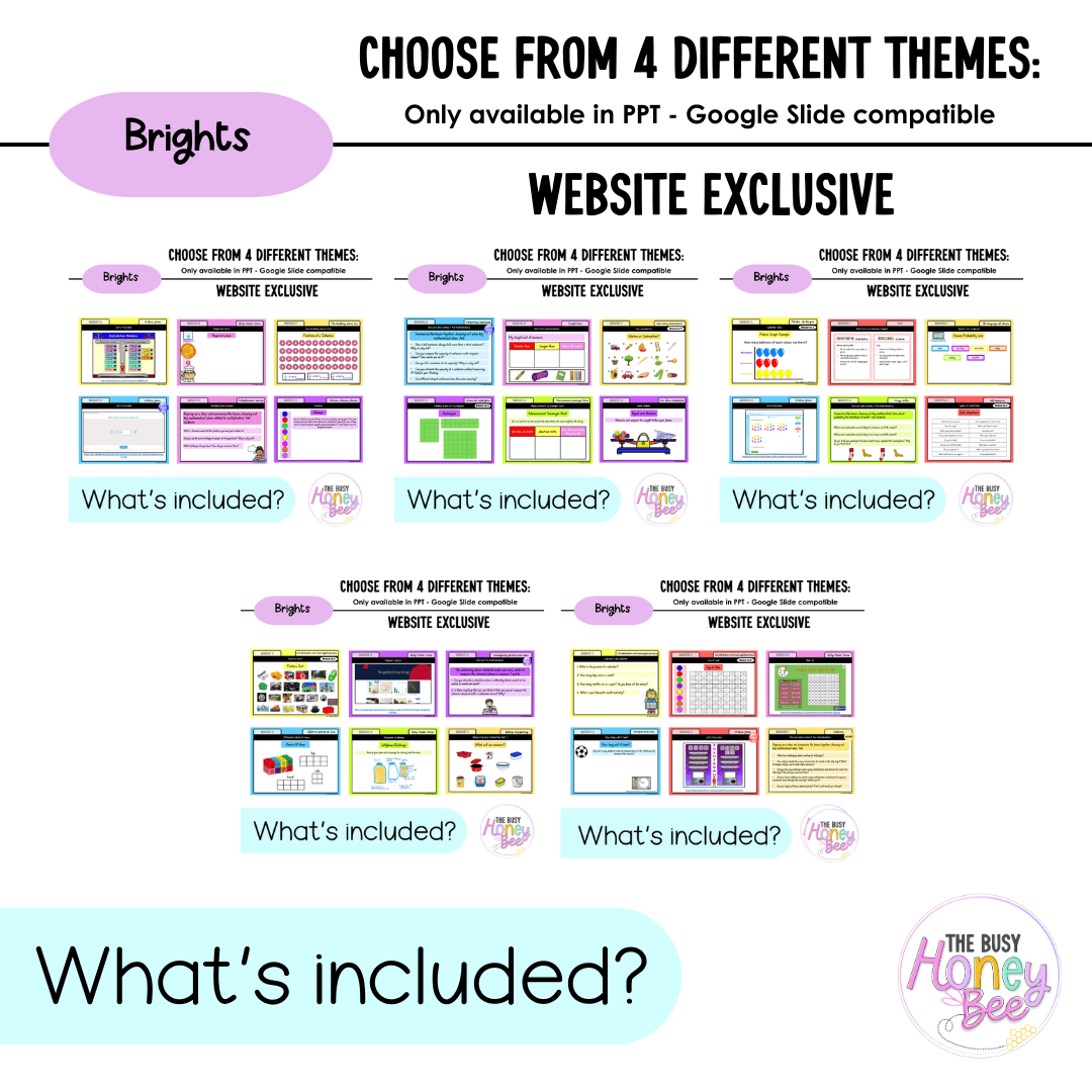 Stage 1 Year B Term 4 Maths Teaching Slides Mega Bundle 2022 - Teaching Slides