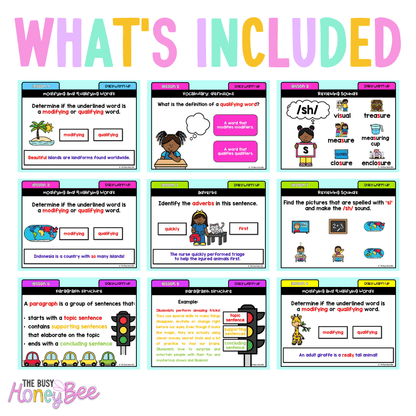 Stage 1 Year B Ultimate English Australian | NSW English Daily Review | Warm-Up Mega Bundle - Warm Up | Revision