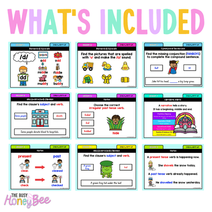 Stage 1 Year B Ultimate English Australian | NSW English Daily Review | Warm-Up Mega Bundle - Warm Up | Revision