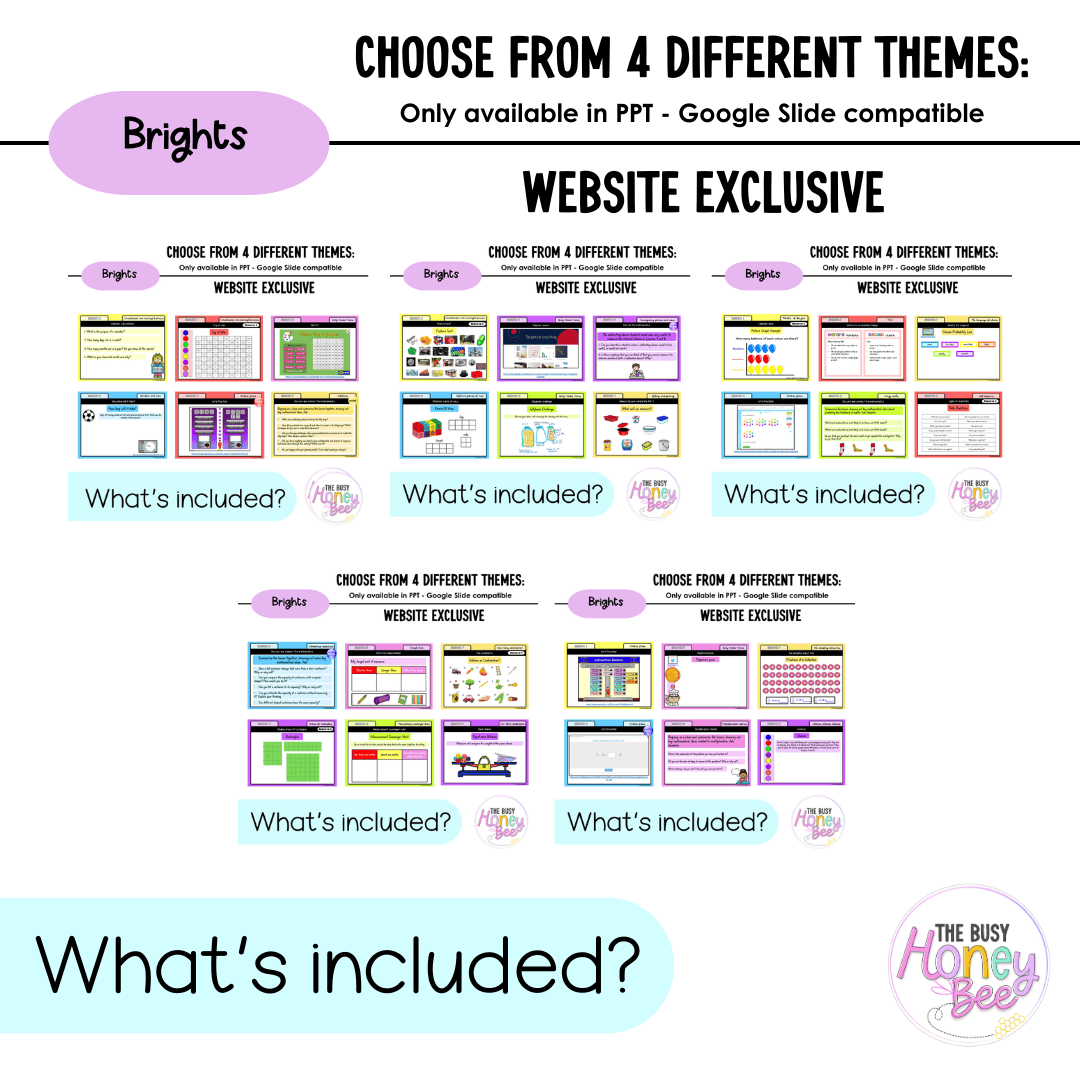 Stage 1 Year B Ultimate Maths Teaching Slides Mega Bundle 2022 - Teaching Slides