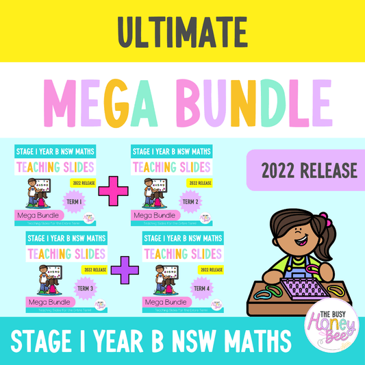 Stage 1 Year B Ultimate Maths Teaching Slides Mega Bundle 2022 - Teaching Slides