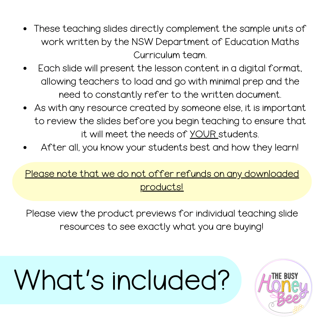 Stage 1 Year B Ultimate Maths Teaching Slides Mega Bundle - Teaching Slides