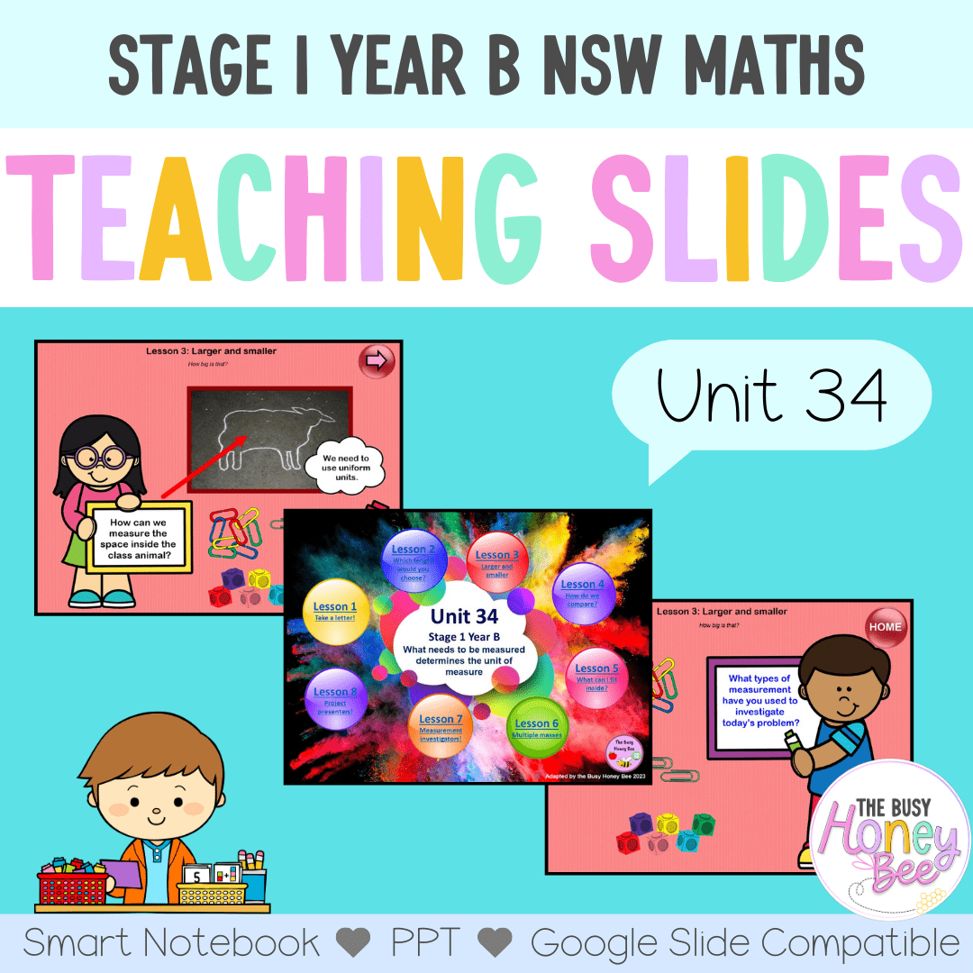 Stage 1 Year B Ultimate Maths Teaching Slides Mega Bundle - Teaching Slides