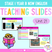 Stage 1 Year B Unit 21 NSW Context English Teaching Slides - Teaching Slides