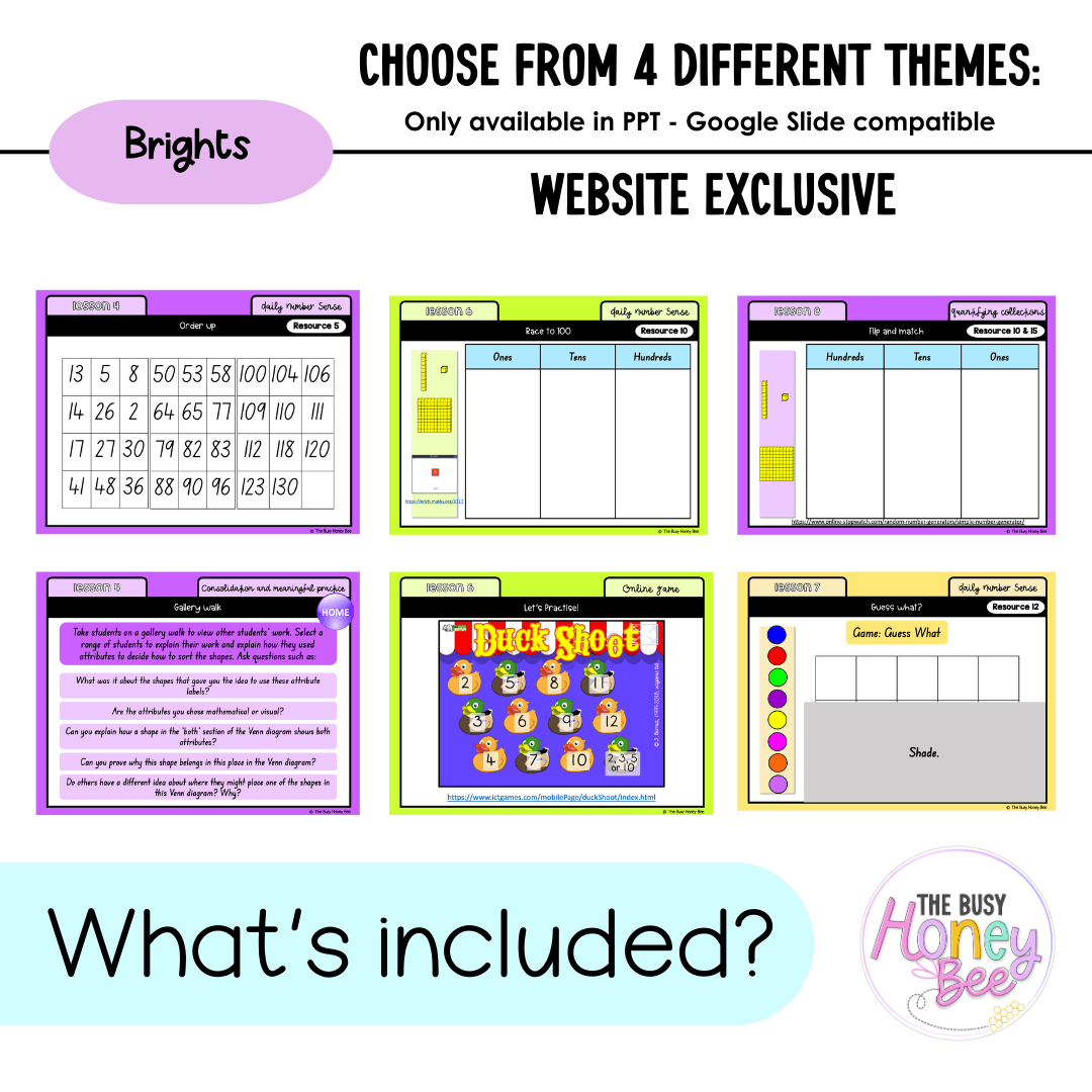 Stage 1 Year B Unit 21 NSW Maths Teaching Slides 2022 - Teaching Slides