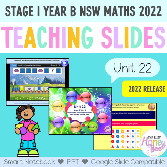 Stage 1 Year B Unit 22 NSW Maths Teaching Slides 2022 - Teaching Slides